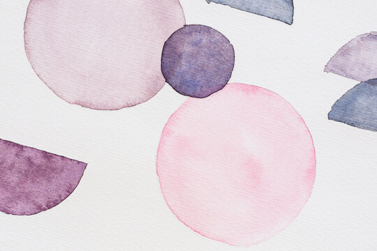 Pink Watercolor Art