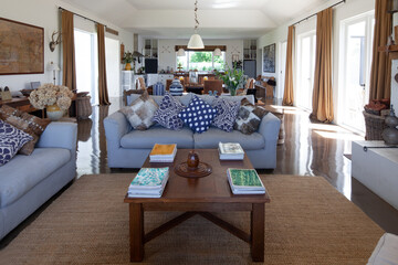 Interior of large luxury country homw