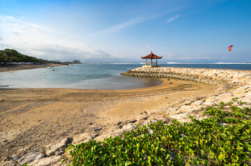 Fototapeta premium The coast of Indian ocean on island Bali