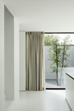 window and curtain