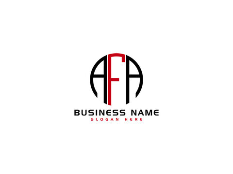 Letter AFA Logo Icon Vector Image Design For All Business