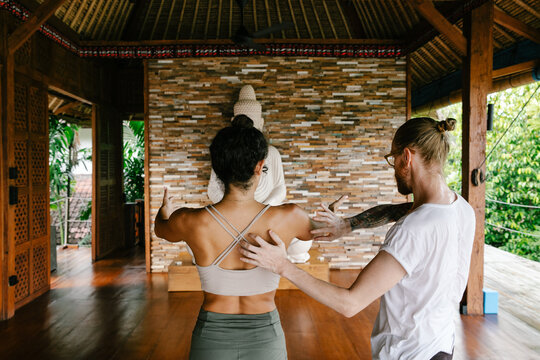 Postural Alignment During Private Yoga Class