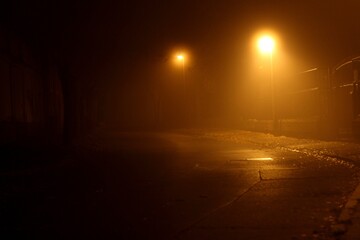 Foggy night 02