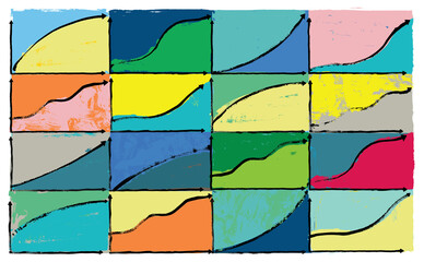 Positive Business Investment Growth Concept 