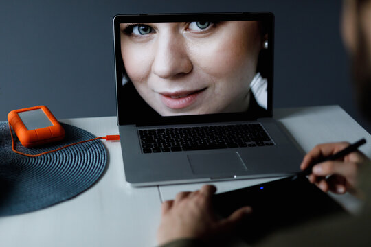 Process of editing photo 