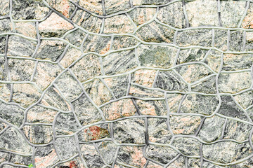 Texture of a brick wall with cracks and scratches which can be used as a background