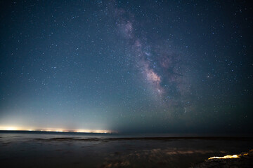 Milky Way off the coast of Santa Cruz, CA