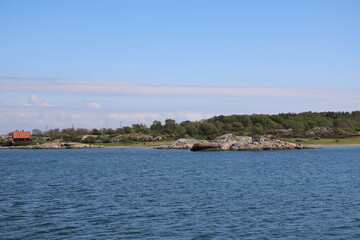 Holiday at archipelago island of Tj&ouml;rn in Sweden