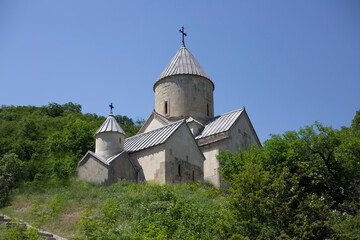Fototapeta na wymiar armenian old church summer day