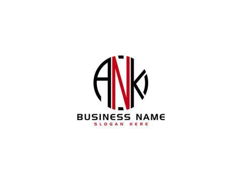 Letter ANK Logo Icon Vector Image Design For All Business