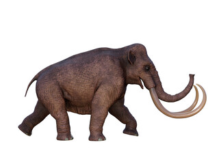 Ice Age Columbian Mammoth - During the Ice Age of North America the Columbian Mammoth was the megafauna of the continent.