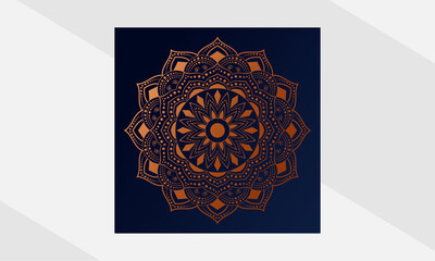 Luxury floral ornamental mandala design background arabesque pattern Arabic Islamic east style for Hena, wallpaper, boho, motif, invitation