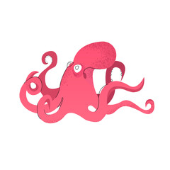 Pink Octopus