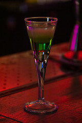 cocktail on the table