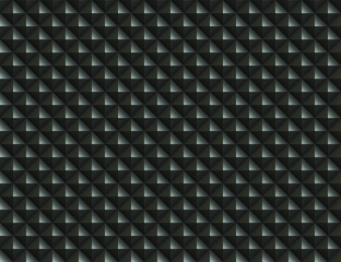 Black squares background. Seamless vector illustration.