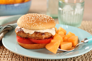 Sandwich images for the food industry.