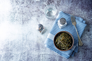 Seaweed in a bowl