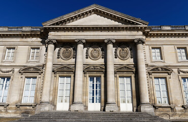 Fototapeta na wymiar The Imperial Palace of Compiegne in Oise region enjoyed its greatest glory under Napoleon III.