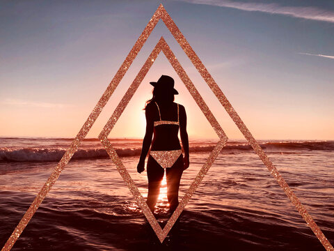 Beach Day but Make It Glitter