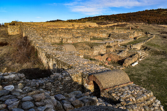 ruins of ancient Bargala city Macedonia