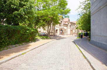 View of the Zelenogradsk, Kaliningrad oblast.
