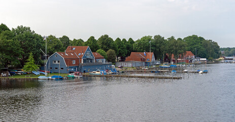 Entlang der Trave in Lübeck