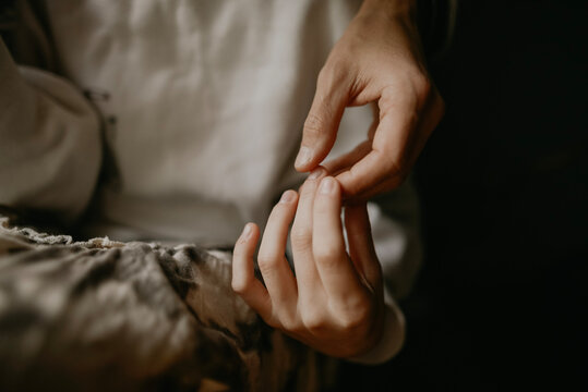 young couple in love