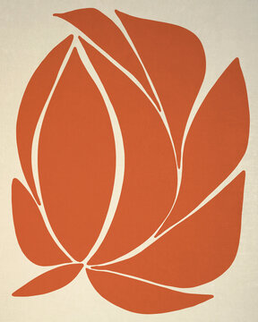 Modern Abstract Floral Design