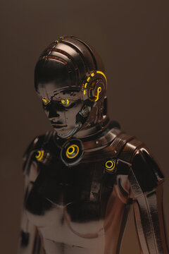 Portrait of a connected robot