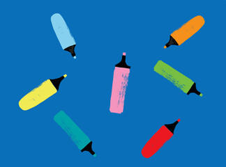 Color Magic Marker Pattern