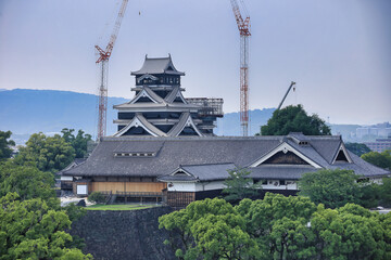 熊本城（熊本地震被災後）