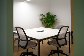 Empty Co-working Space. 