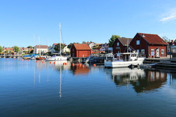 boats in the harbour