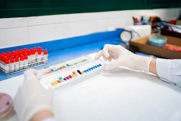 API Test, Science Research In A Lab.