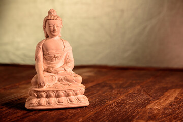 figurine of the buddha of the fossil