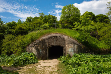 Abandoned Military Tarakaniv Fort (Dubno Fort, New Dubno Fortress) - a defensive structure of 19th century in Tarakaniv,  Ukraine.