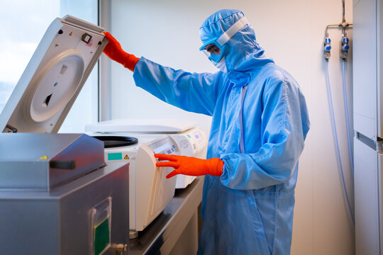 Science Research In A Laboratory.