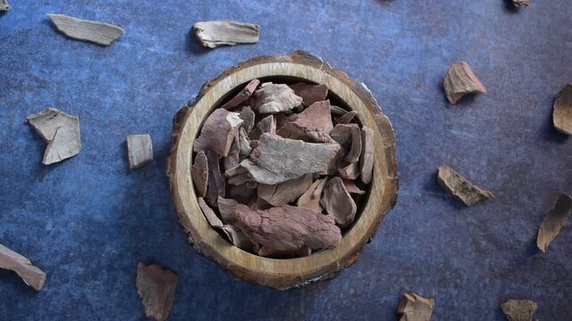 Raw whole dried Arjuna bark