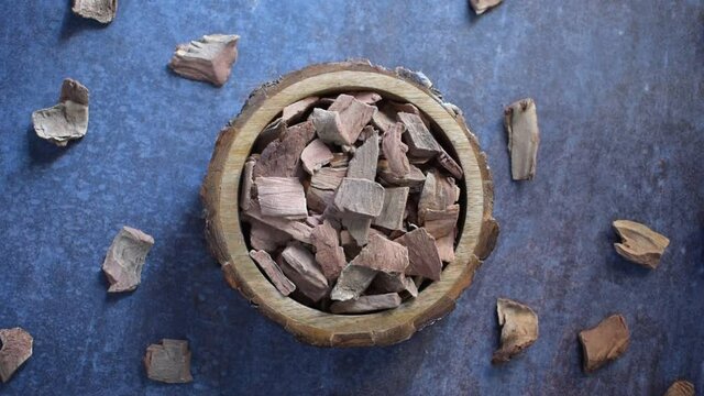 Raw whole dried Arjuna bark