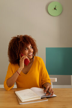 
Afro Woman Portrait at office