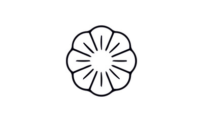  Flower icon set vector design 