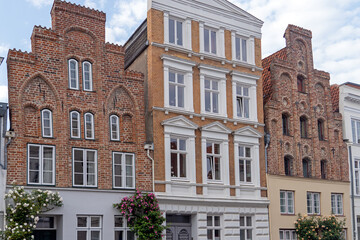 Fototapeta na wymiar Architektur in Lübeck