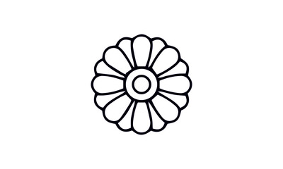  Flower icon set vector design 