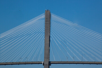Talmadge Memorial Bridge from Savannah, GA