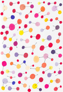 Making connections, a hand drawn doodle