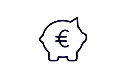  Euro icon set vector design 