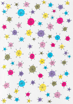 Dotty, a hand drawn doodle