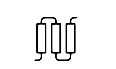 Water treatment icon set vector design 