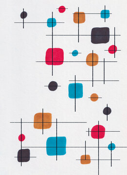 Vintage Design, a hand drawn doodle