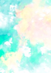 パステルの滲むテクスチャ背景